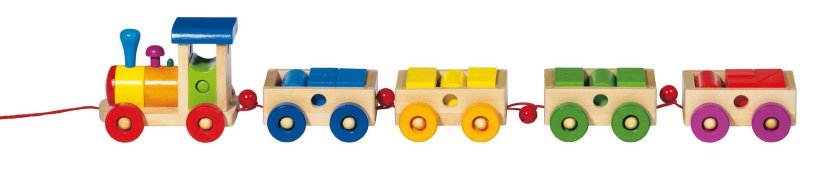 Паровоз с вагонами игрушка
