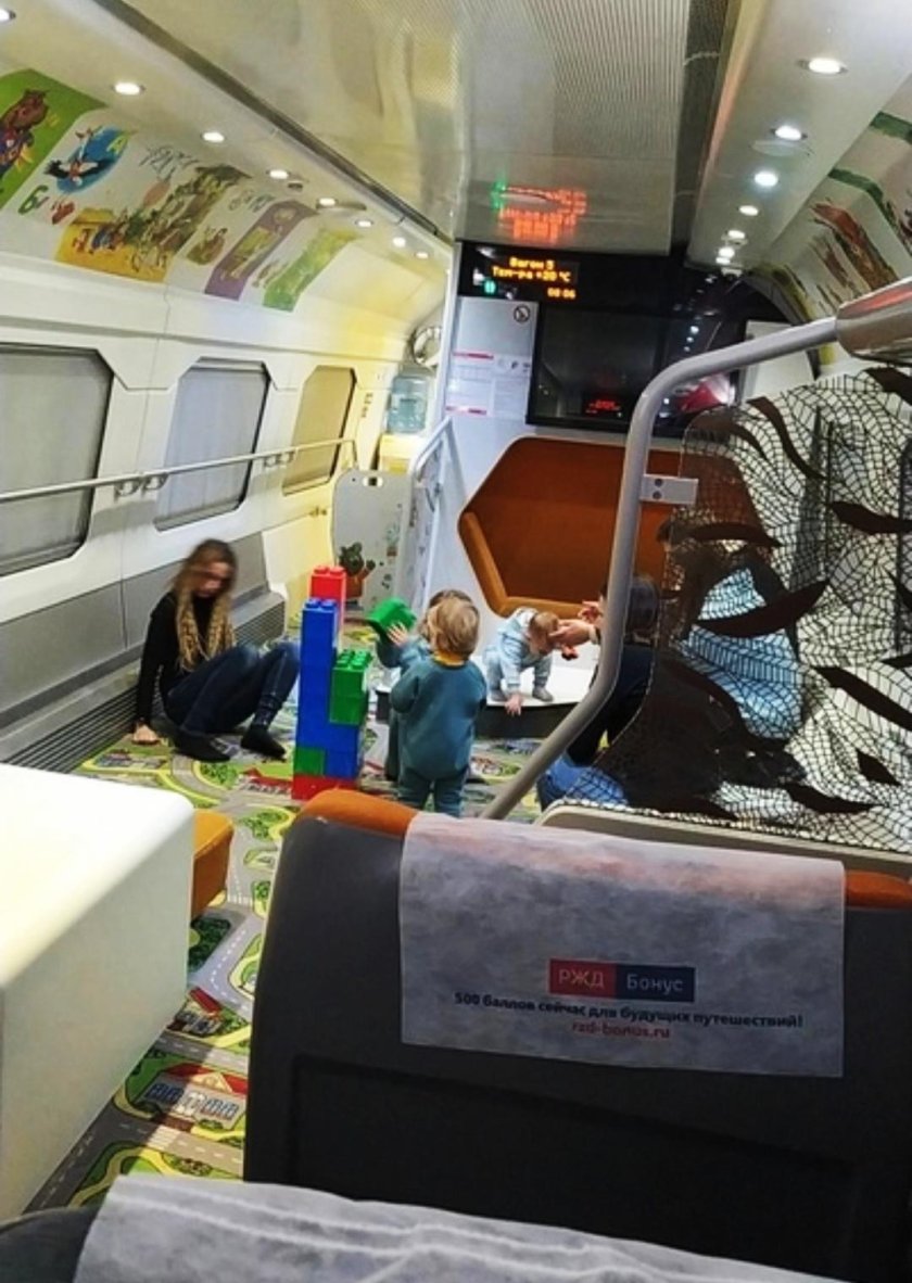 Детский вагон Москва Воронеж