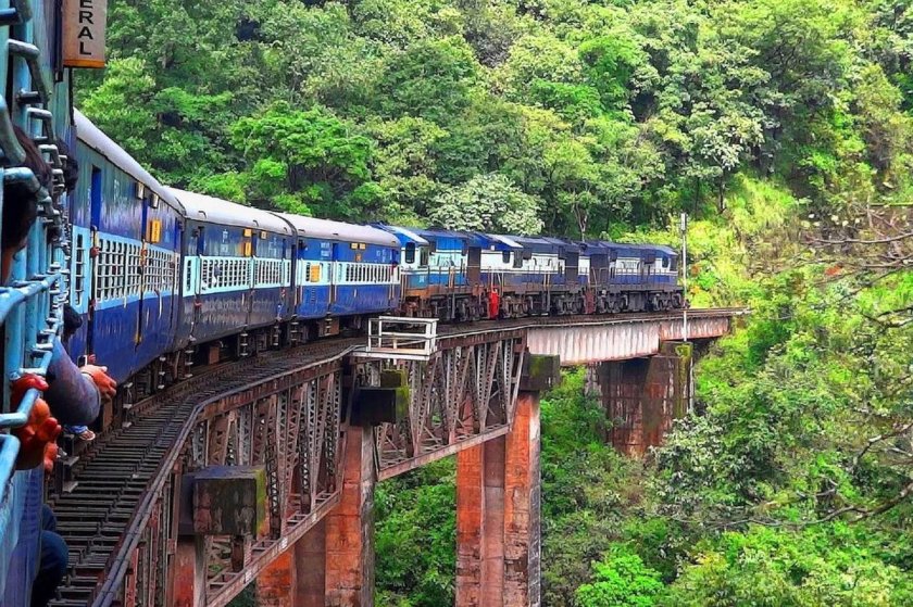 Горная железная дорога Нилгири Тамилнад