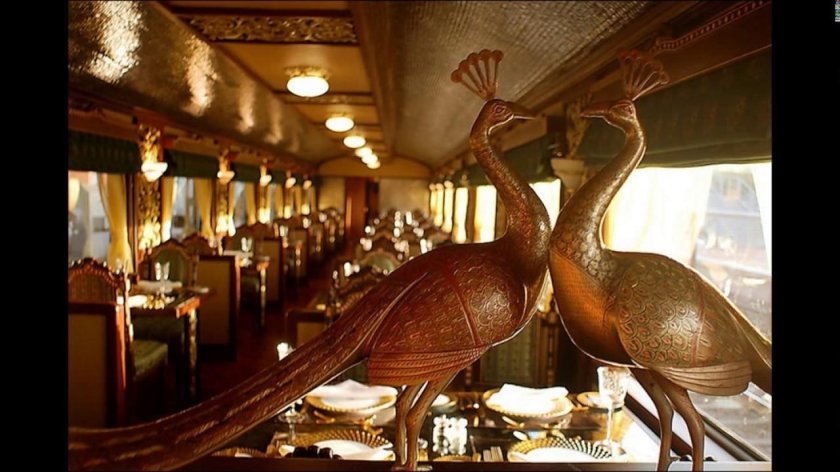 Поезд купе Люкс махараджей Индия