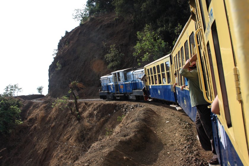 Туристический поезд в Индии