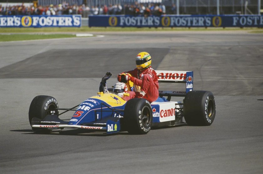 Ф1 Мэнселл Вильямс 1989