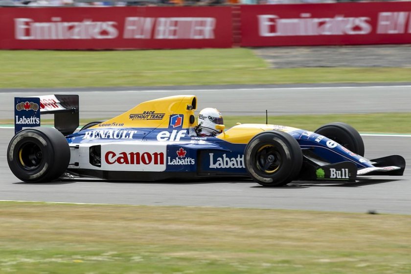 Williams fw14b Найджел Мэнселл 1992