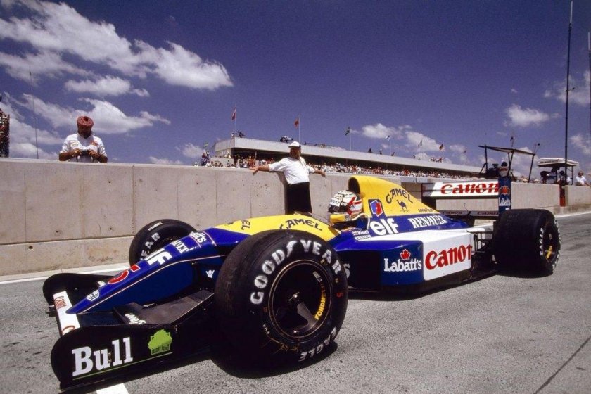 Williams fw14b Найджел Мэнселл 1992