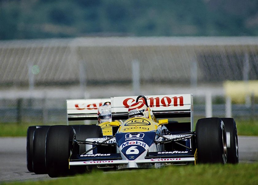 Найджел Мэнселл и Нельсон пике