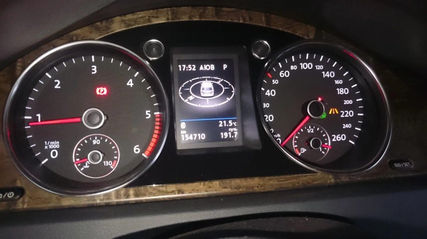 Приборная панель Passat b6 дизель