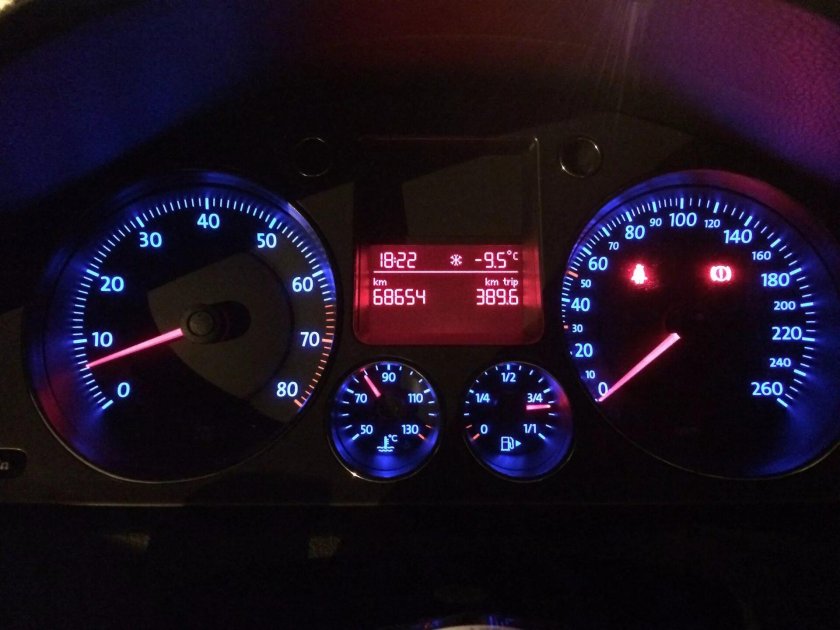 Стрелки приборов Passat b6