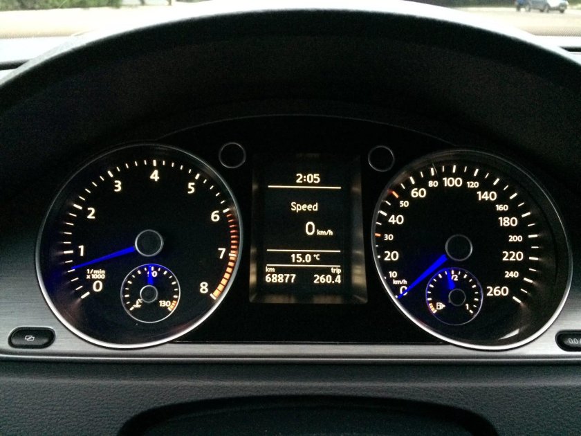 Приборная панель Фольксваген Пассат б6