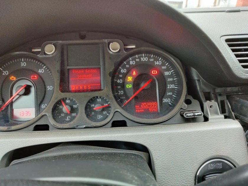 Приборная панель Фольксваген Пассат б6