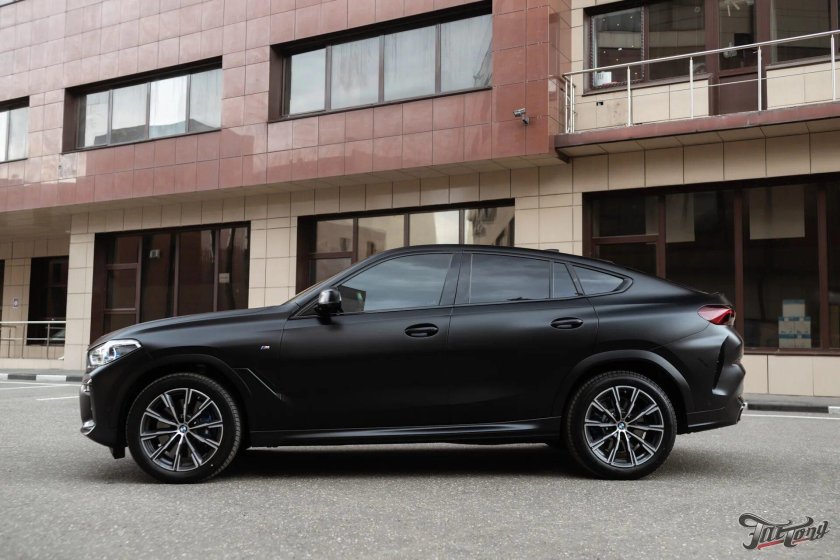 BMW x6 g06 Black матовая