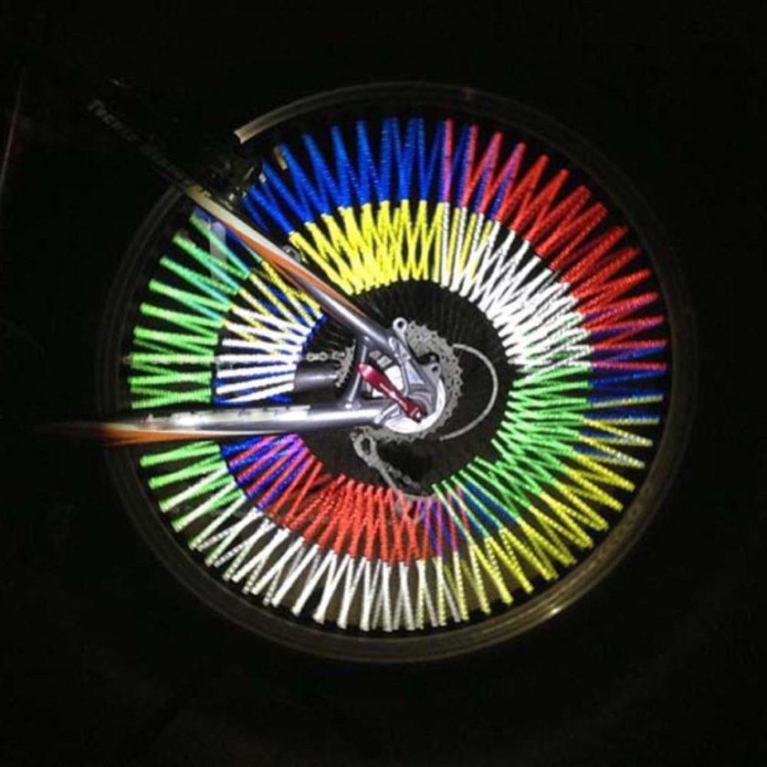 Светоотражатели на спицы велосипеда