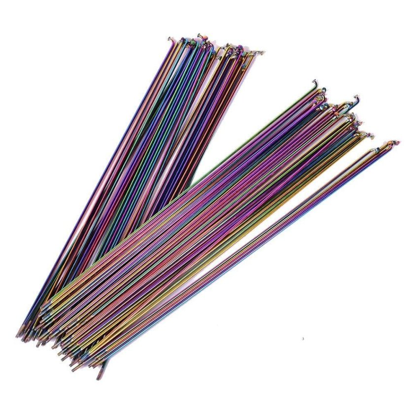 Цветные спицы велосипед