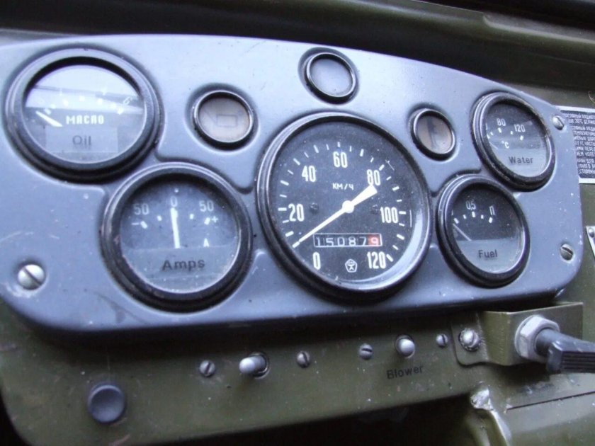 Щиток приборов кп121г для ГАЗ-66