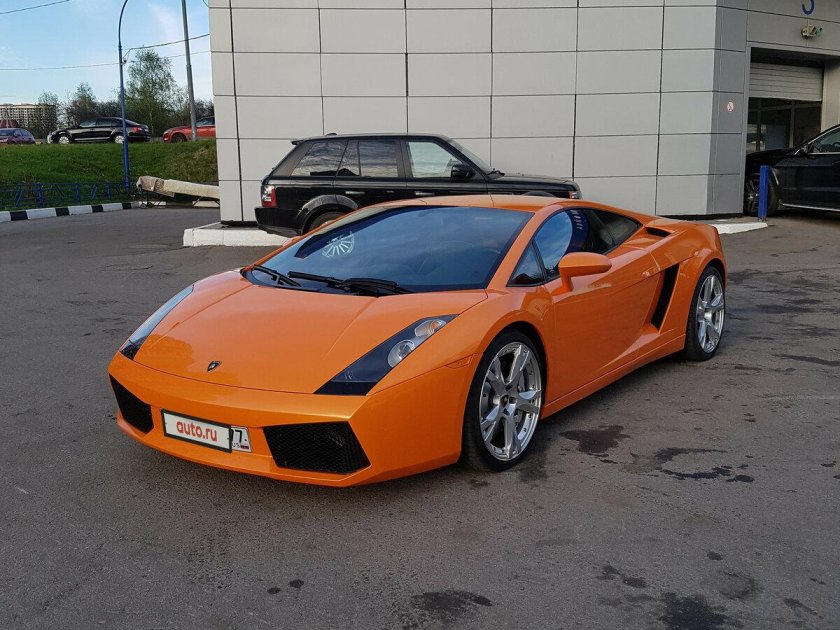 Ламборджини Галлардо оранжевый