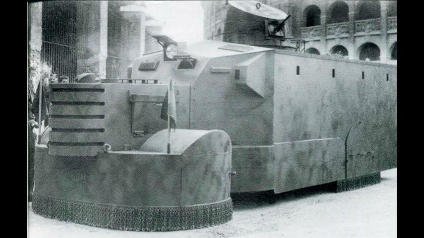 Тизнаос броневик Испании