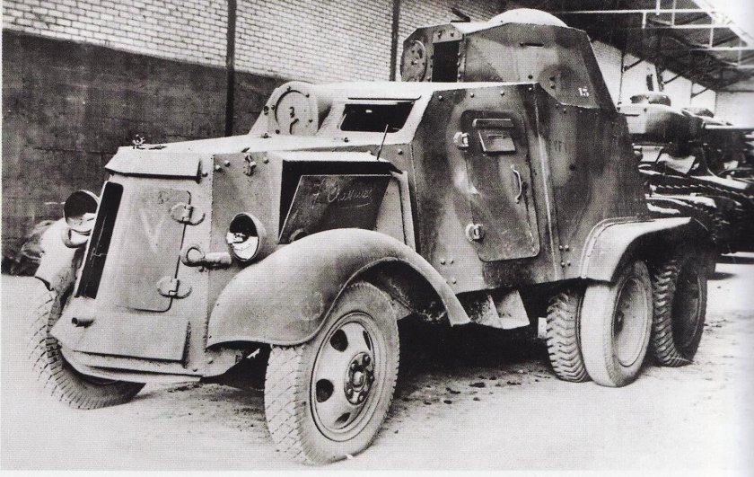 Бронеавтомобиль Chevrolet aac-1937