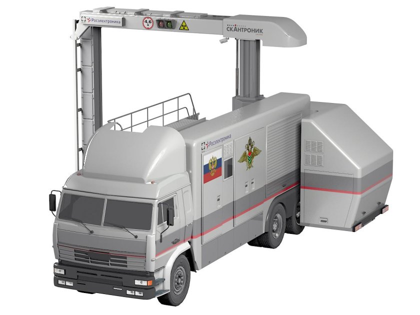 Мобильный инспекционно-досмотровый комплекс м-скан 9032