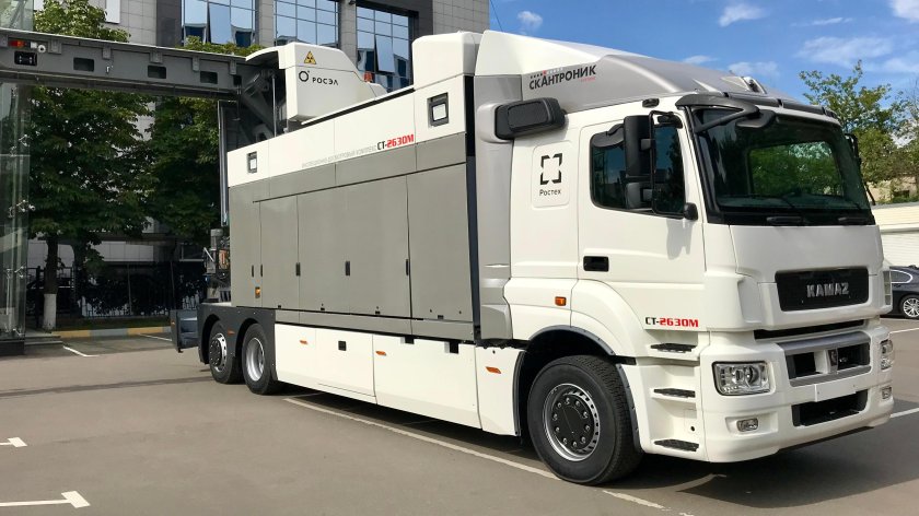 Мобильный инспекционно-досмотровый комплекс