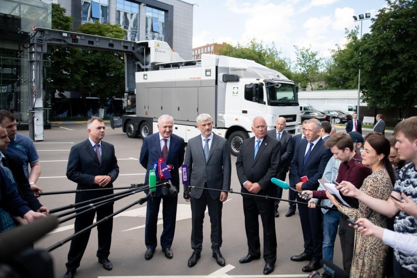 МИДК-9232 мобильный досмотровый комплекс