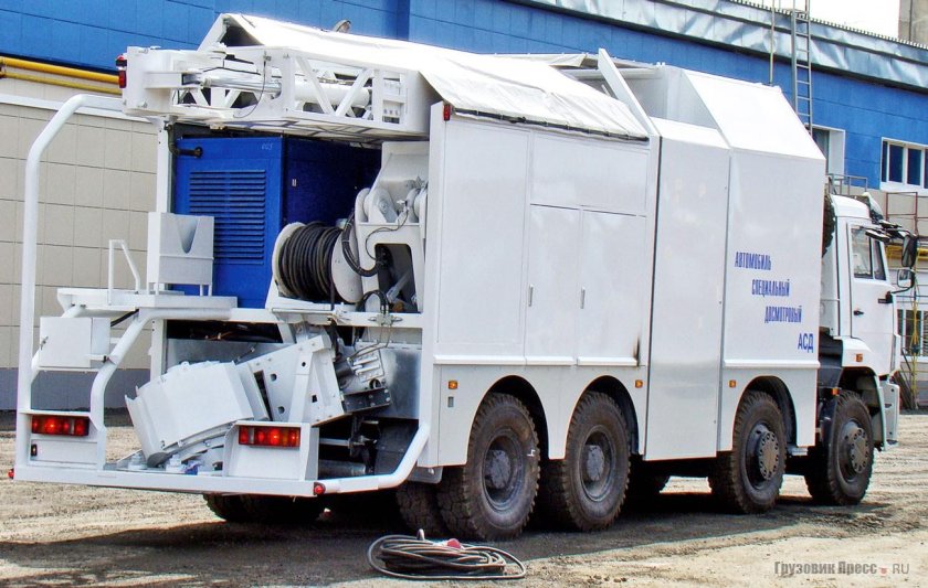 Мобильный досмотровый комплекс на базе КАМАЗА