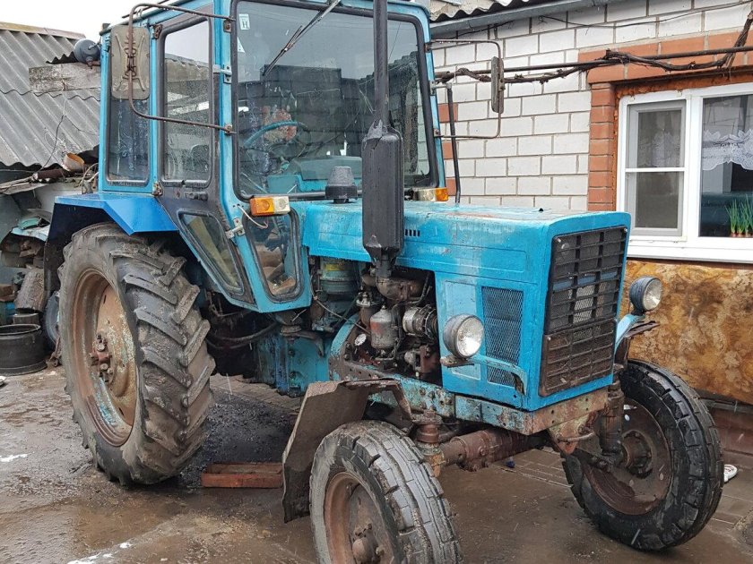 МТЗ 80 синий