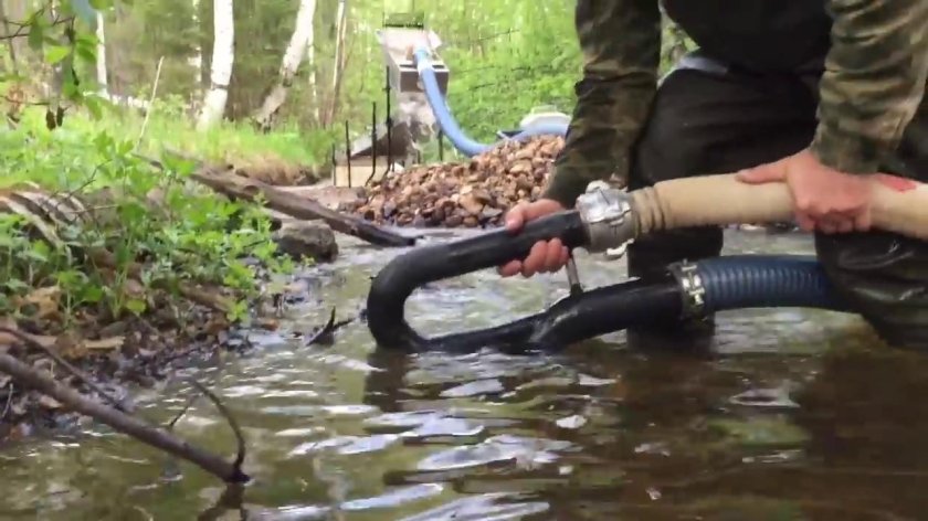 Эжектор для промывки золота