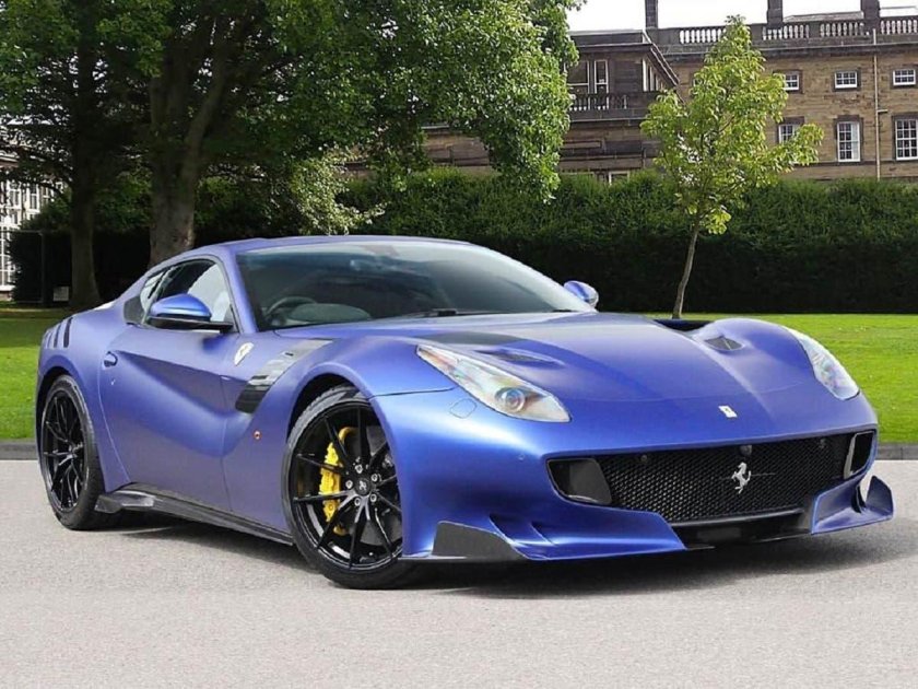 Ferrari f12 TDF Blue