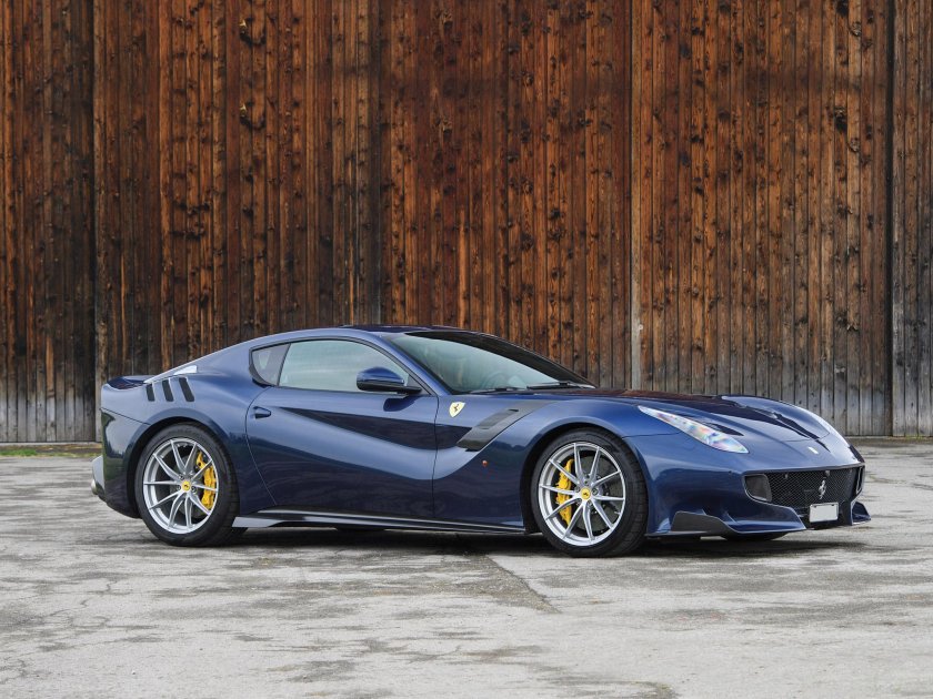 Ferrari f12 TDF Blue