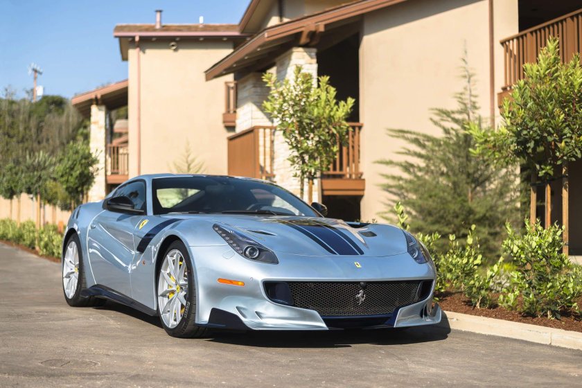 Ferrari f12 TDF Blue