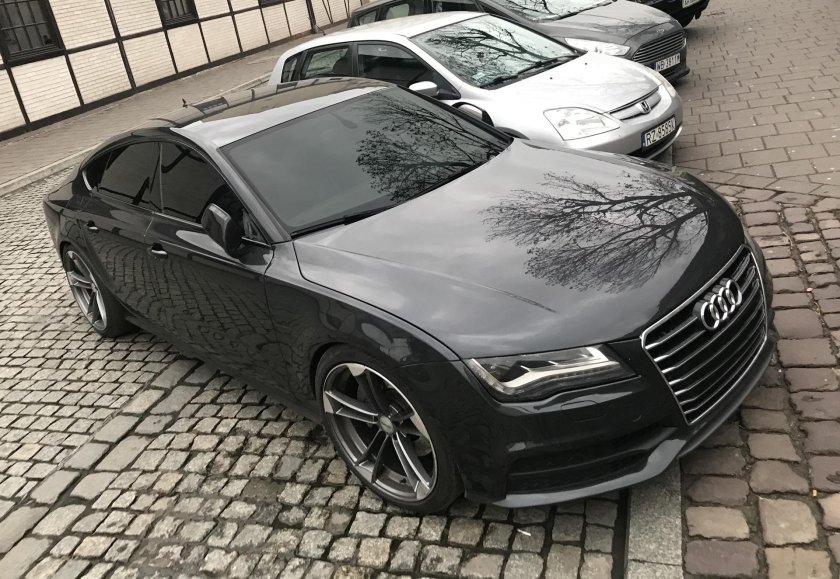 Audi a6 c7 антихром