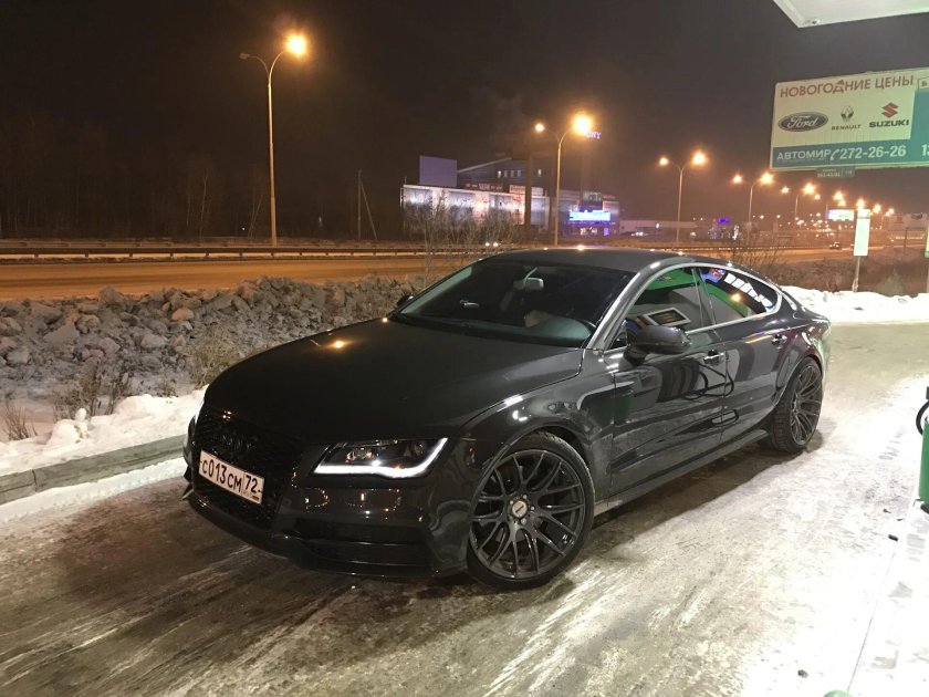 Ауди а7 2017 черная