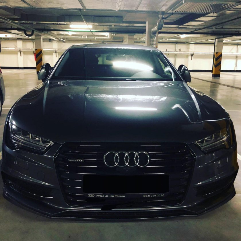 Audi a7 2016 черная