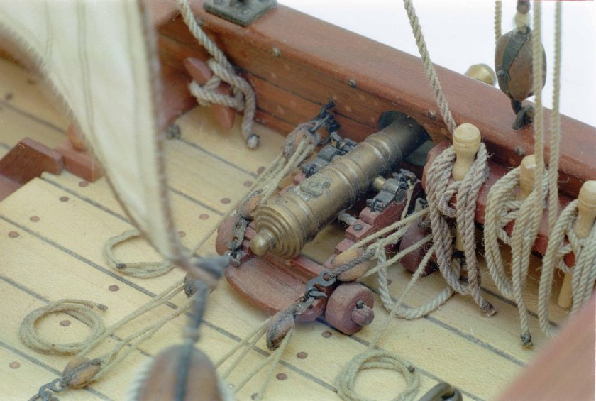 Пушки на кораблях
