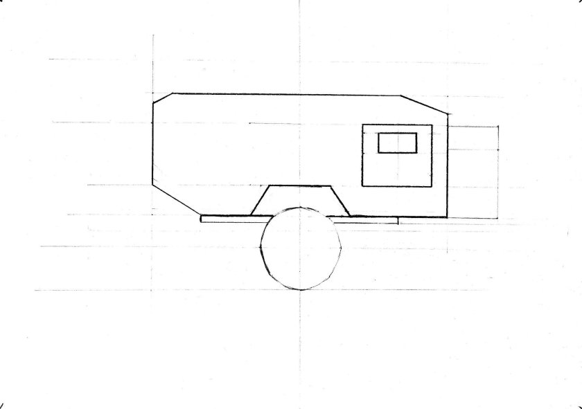 Чертежи жилого модуля в прицеп