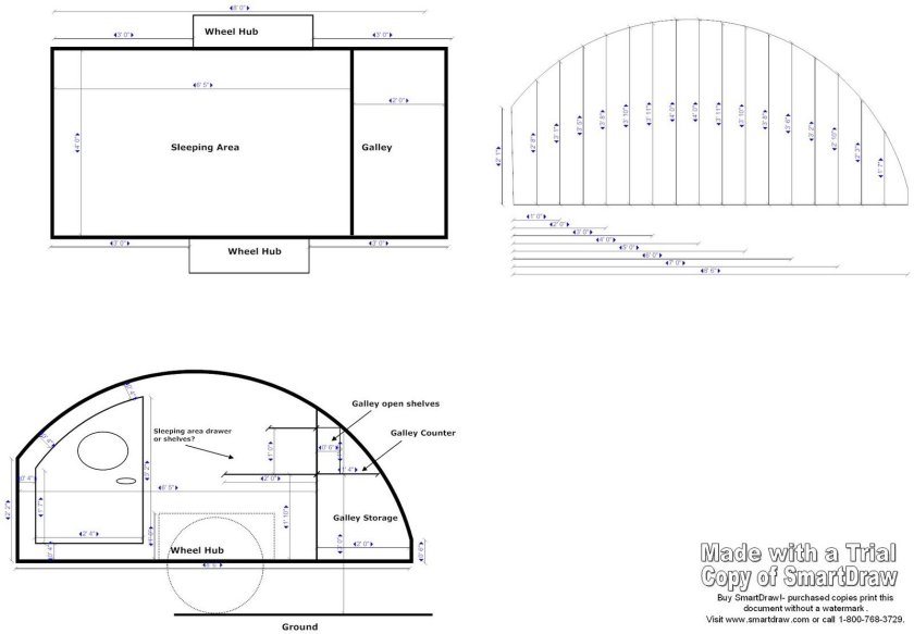 Прицеп капля чертежи