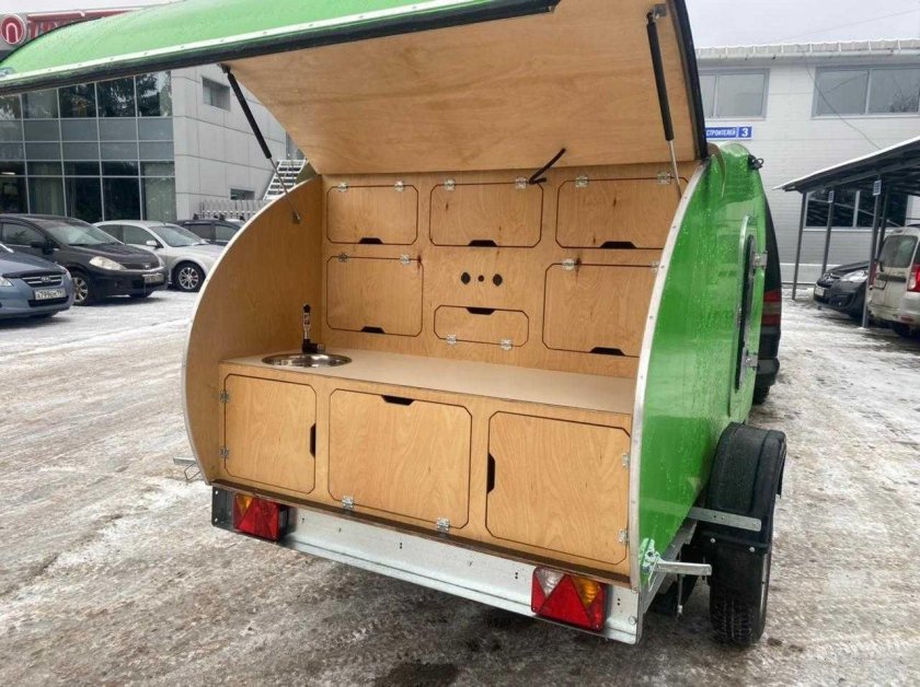 Прицеп капля своими руками