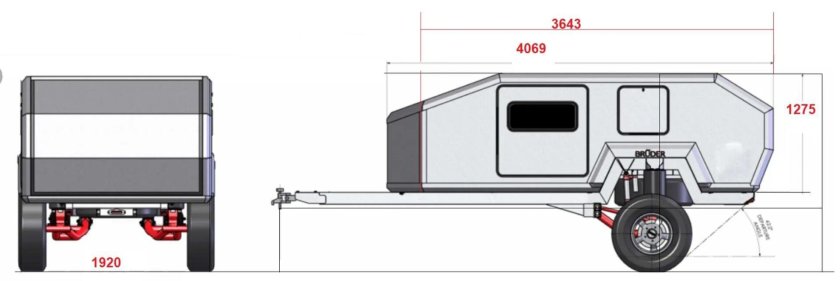 Прицеп Bruder Exp 6
