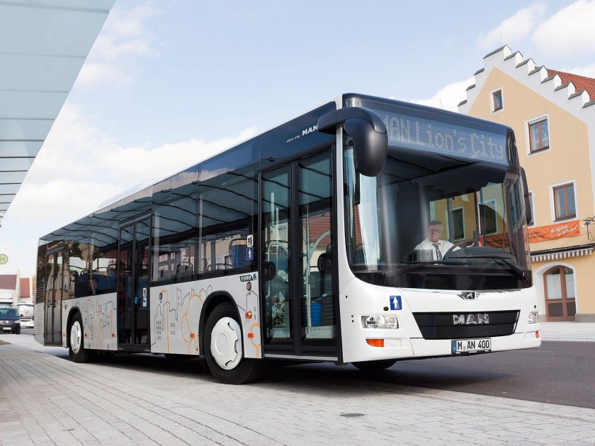 Ман Лион Сити городской автобус