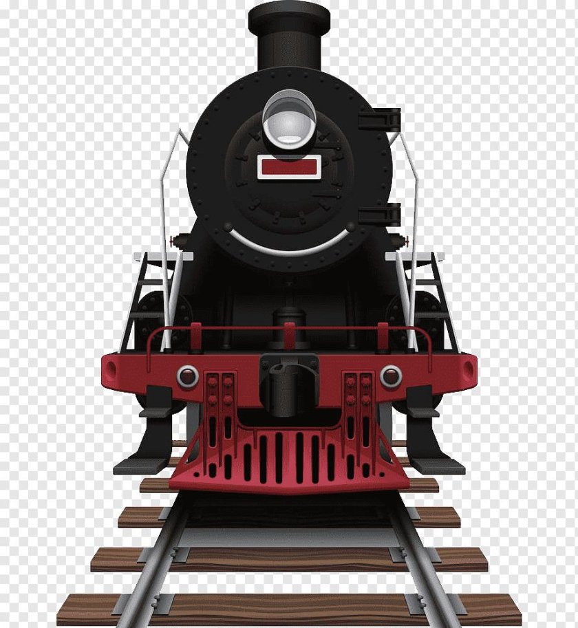 Поезд вид спереди