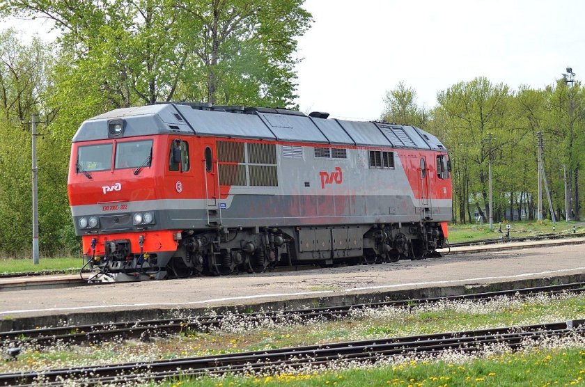 Тепловозы тэп70бс 322