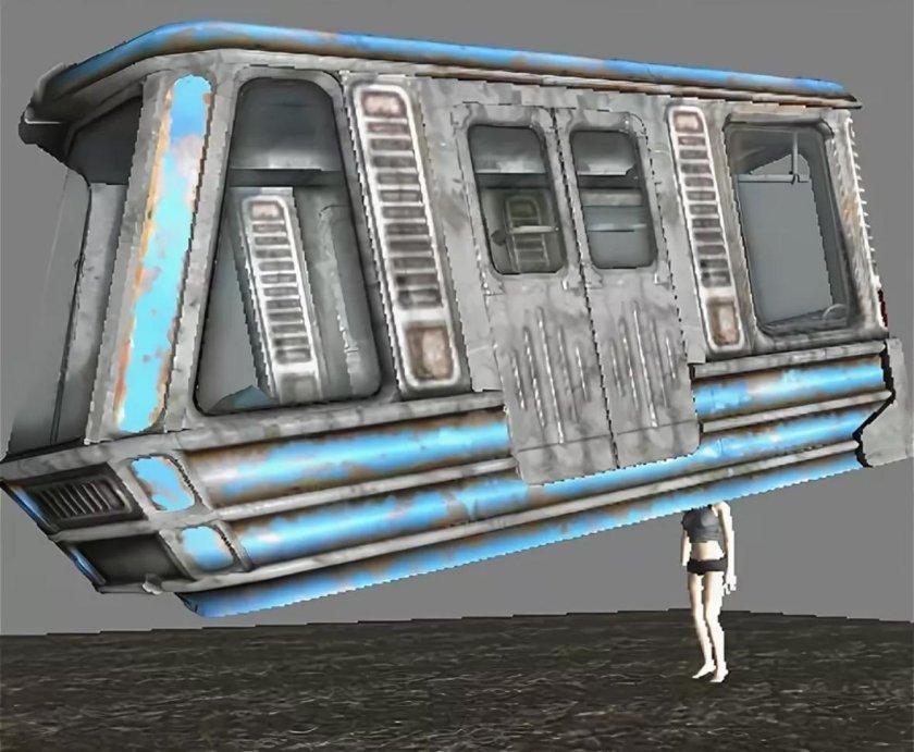 Фоллаут 3 поезд