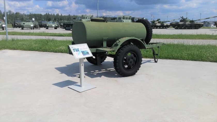 Прицеп-цистерна для воды цв-1.2