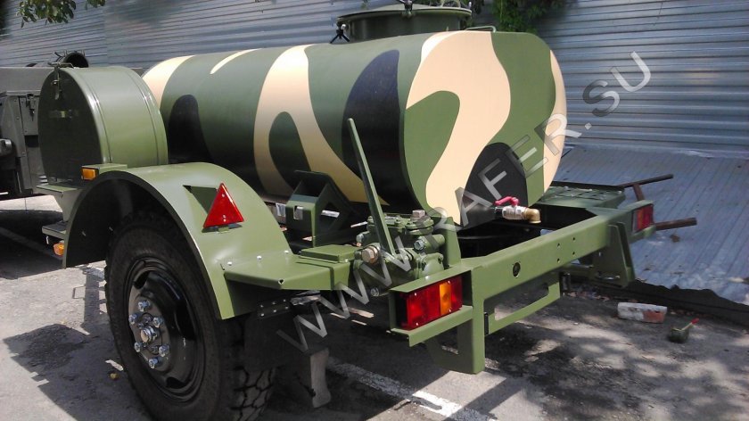 Прицеп-цистерна цв-50, емкость 1200 литров