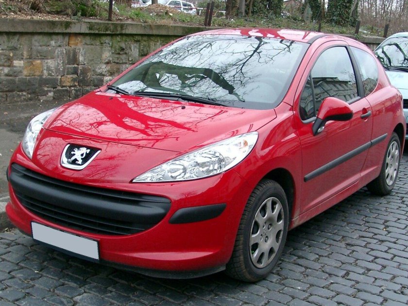 Машина Пежо 207