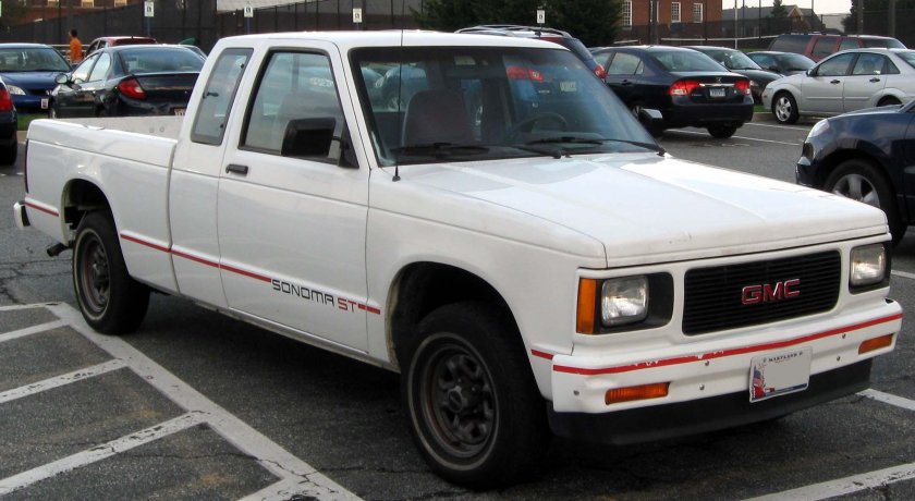 GMC Sonoma Extended Cab 1991