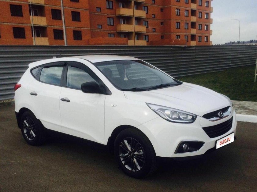 Hyundai ix35 белый 2014