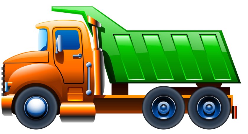 Самосвал мультяшный