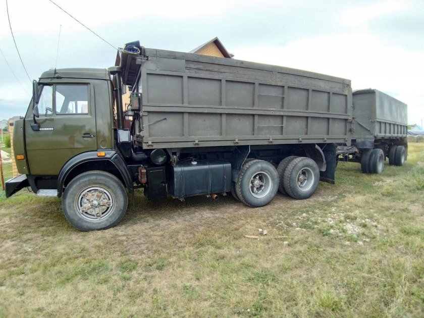 КАМАЗ 55102 зерновоз