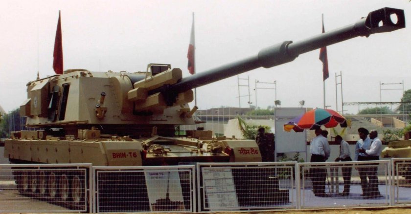155-Мм самоходная гаубица Bhim