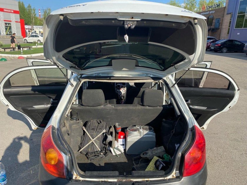 Chery Bonus a13 лифтбек багажник